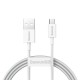 Datový kabel Baseus Superior USB-A/microUSB 2A 1m bílý