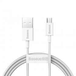 Datový kabel Baseus Superior USB-A/microUSB 2A 1m bílý