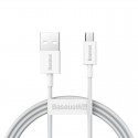 Datový kabel Baseus Superior USB-A/microUSB 2A 1m bílý