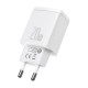 Rychlonabíjecí adaptér Baseus USB-A/USB-C 20W CCXJ-B02 bílý