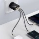 Rychlonabíjecí adaptér Baseus 2x USB-A/USB-C 30W QC CCXJ-E01 černý