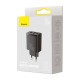 Rychlonabíjecí adaptér Baseus 2x USB-A/USB-C 30W QC CCXJ-E01 černý