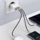 Rychlonabíjecí adaptér Baseus 2x USB-A/USB-C 30W QC CCXJ-E02 bílý