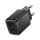 Nabíjecí adaptér do sítě Baseus Compact 2xUSB 10.5W černý