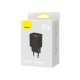 Nabíjecí adaptér do sítě Baseus Compact 2xUSB 10.5W černý