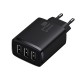 Nabíjecí adaptér do sítě Baseus Compact 3xUSB 17W černý