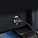 Adaptér do auta Baseus Car Charger 2x USB-A 3.1A černý