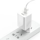Rychlonabíjecí adaptér do sítě Baseus USB-A 24W QC 3.0 bílý