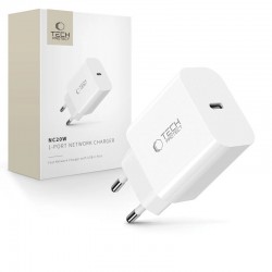 Nabíjecí adaptér do sítě Tech-Protect NC20W USB-C 20W bílý