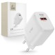 Rychlonabíjecí adaptér Tech-Protect C20W USB-C PD20W / USB-A QC 3.0 bílý