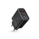 Rychlonabíjecí adaptér Tech-Protect C30W USB-C PD30W / USB-A QC 3.0 černý