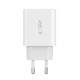 Rychlonabíjecí adaptér Tech-Protect NC30W 2xUSB-C PD30W / USB-A QC 3.0 bílý