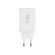 Rychlá nabíječka do sítě Tech-Protect NC45W GaN 2xUSB-C PD45W bílá