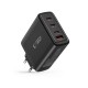 Rychlá nabíječka do sítě Tech-Protect NC100W GaN 3xUSB-C PD100W / USB-A QC 3.0 černá