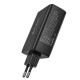 Rychlá nabíječka do sítě Tech-Protect NC100W GaN 3xUSB-C PD100W / USB-A QC 3.0 černá