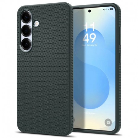 Pouzdro Spigen Liquid Air pro Samsung Galaxy S25+ zelené