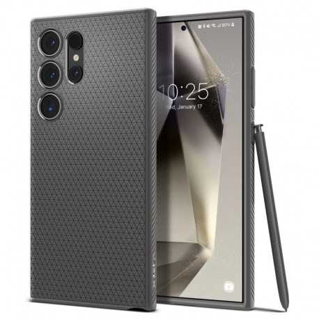 Pouzdro Spigen Liquid Air pro Samsung Galaxy S24 Ultra šedé