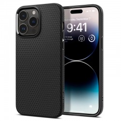 Pouzdro Spigen Liquid Air pro Apple iPhone 14 Pro Max matně černé