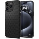 Pouzdro Spigen Liquid Air pro Apple iPhone 15 Pro matně černé