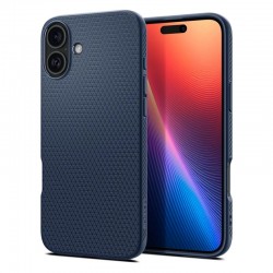 Pouzdro Spigen Liquid Air pro Apple iPhone 16 modré