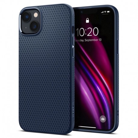 Pouzdro Spigen Liquid Air pro Apple iPhone 14 Plus modré