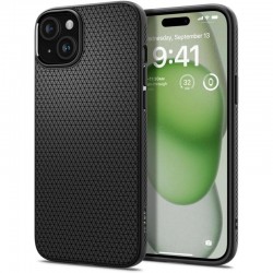 Pouzdro Spigen Liquid Air pro Apple iPhone 15 Plus matně černé