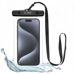 Univerzální vodotěsné pouzdro Tech-Protect UWC7 pro telefony do 6.9" černé