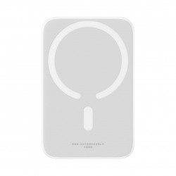 Bezdrátová powerbanka Baseus Magnetic Mini 6000mAh 20W MagSafe bílá