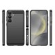 Silikonové pouzdro Carbon Case pro Samsung Galaxy S25+ černé