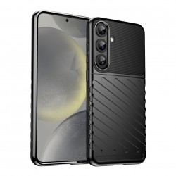 Silikonové pouzdro Thunder Case pro Samsung Galaxy S25+ černé