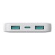 Powerbanka Joyroom JR-PBF12 10000mAh 2.4A 2x USB-A 1x USB-C bílá