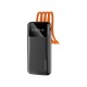 Powerbanka Dudao K6 Pro 10000mAh USB-A / USB-C / Lightning černá
