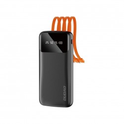 Powerbanka Dudao K6 Pro 10000mAh USB-A / USB-C / Lightning černá