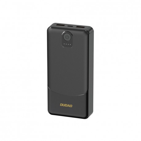 Powerbanka Dudao K10 10000mAh 2,4A 2x USB-A černá