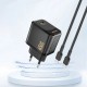Rychlonabíječka do sítě Dudao A28 GaN USB-C 45W černá