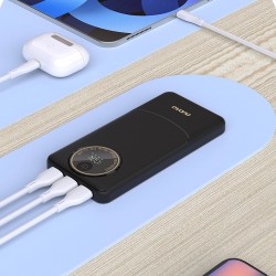 Powerbanka Dudao K12 10000mAh PD22.5W USB-A / USB-C černá