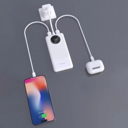 Powerbanka Dudao K12 10000mAh PD22.5W USB-A / USB-C bílá