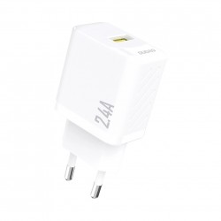 Nabíječka do sítě Dudao A23 2.4A USB-A bílá