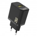 Rychlonabíječka do sítě Dudao A27S 25W GaN USB-A černá