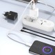 Rychlonabíječka do sítě Dudao A26T GaN 25W USB-A / USB-C černá
