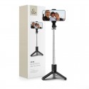 Tech-Protect L02S Bluetooth teleskopická selfie tyč se stativem 72cm černá
