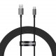 Datový kabel Baseus Superior Series USB-A/USB-C 100W 2m černý