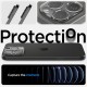 Tvrzené sklo na fotoaparát Spigen Optik.tR 2-pack pro iPhone 15 Pro / 15 Pro Max čiré
