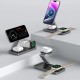 Bezdrátová nabíječka 3v1 Tech-Protect MagSafe QI15W-A47 Apple iPhone / Apple Watch / AirPods černá