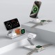 Bezdrátová nabíječka 3v1 Tech-Protect MagSafe QI15W-A47 Apple iPhone / Apple Watch / AirPods bílá