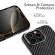 Pouzdro Tech-Protect Ion Carbon MagSafe pro Apple iPhone 16e černé