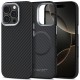Pouzdro Tech-Protect Ion Carbon MagSafe pro Apple iPhone 16 Pro černé