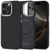 Pouzdro Tech-Protect Ion Carbon MagSafe pro Apple iPhone 16 Pro Max černé