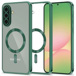 Pouzdro Tech-Protect MagFlex MagSafe Case pro Samsung Galaxy A56 5G zelené