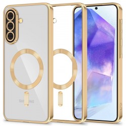 Pouzdro Tech-Protect MagFlex MagSafe Case pro Samsung Galaxy A56 5G zlaté
